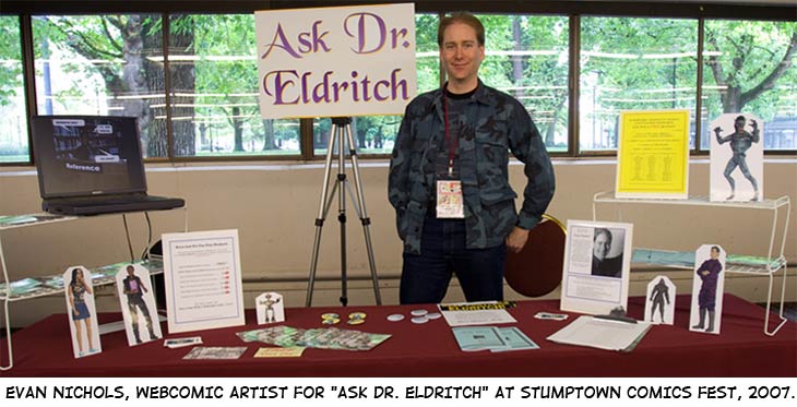 Ask Dr. Eldritch Evan Nichols Stumptown Comics Fest